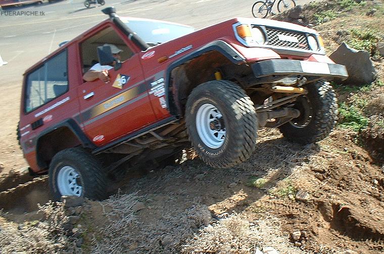 Toyota Land Cruiser trial 4x4